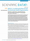 Research paper thumbnail of BAGLS, a multihospital Benchmark for Automatic Glottis Segmentation