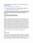 Research paper thumbnail of Control-Related Motivations and Information Security Policy Compliance: The Role of Autonomy and Efficacy