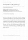 Research paper thumbnail of Comercialização de agrotóxicos e desfechos de saúde no Estado do Paraná: uma associação não linear