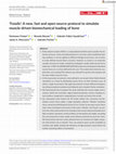 Research paper thumbnail of ‘Fossils’: A new, fast and open‐source protocol to simulate muscle‐driven biomechanical loading of bone