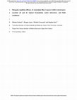 Research paper thumbnail of Mosquito repellent efficacy of Australian Blue Cypress Callitris intratropica essential oil and its topical formulation under laboratory and field conditions