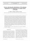 Research paper thumbnail of Factors affecting the distribution of Pyrodinium bahamense var. bahamense in coastal waters of Florida