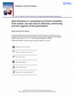 Research paper thumbnail of New directions in contemporary French comedies: from nation, sex and class to ethnicity, community and the vagaries of the postmodern