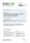 Research paper thumbnail of Ausgewählte Instrumente zum Risikomanagement in der Landwirtschaft: Systematische Zusammenstellung und Bewertung