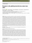 Research paper thumbnail of Dynamics in the global protected-area estate since 2004