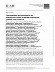 Research paper thumbnail of Characteristics and outcomes of an international cohort of 600 000 hospitalized patients with COVID-19