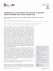 Research paper thumbnail of Staphylococcus aureus Impairs the Function of and Kills Human Dendritic Cells via the LukAB Toxin