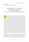 Research paper thumbnail of The Problem of Unconscious Perception in the Early Enlightenment: The Case of David-Renaud Boullier