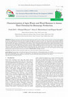 Research paper thumbnail of Characterization of Agro-Waste and Weed Biomass to Assess Their Potential for Bioenergy Production