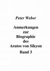 Research paper thumbnail of Anmerkungen zur Biographie des Aratos von Sikyon III