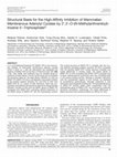 Research paper thumbnail of Structural Basis for the High-Affinity Inhibition of Mammalian Membranous Adenylyl Cyclase by 2′,3′-O-(N-Methylanthraniloyl)-Inosine 5′-Triphosphate