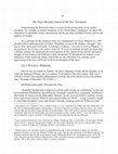 Research paper thumbnail of An Introduction to the New Testament, 2nd ed. Cascade Books, 2011