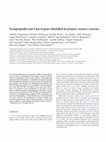 Research paper thumbnail of Synaptopodin and 4 novel genes identified in primary sensory neurons