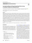 Research paper thumbnail of Sex Under the Influence of Drugs Among People Who Use Drugs in Cambodia: Findings From a National Survey