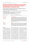 Research paper thumbnail of Eine duale Hypothese der Nävogenese:Theoretische Überlegungen basierend auf dermatoskopischen Beobachtungen melanozytärer Nävi