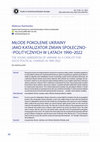 Research paper thumbnail of Młode pokolenie Ukrainy jako katalizator zmian społeczno-politycznych w latach 1990–2022