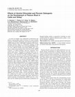 Research paper thumbnail of Effects of alcohol ethoxylate and pluronic detergents on the development of pasture bloat in cattle and sheep