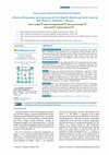 Research paper thumbnail of Effect of Memantine on Expression of NAT-Rad18, Rad18 and Sorl1 Genes in Rat Model of Alzheimer's Disease