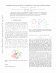 Research paper thumbnail of Probability of loops formation in star polymers in long range correlated disorder