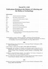 Research paper thumbnail of Publications Relating to the History of Collecting and the History of Archaeology Abbreviations