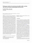 Research paper thumbnail of Performance analysis of asynchronous best-effort traffic coexisting with TDM reservations in polymorphous OBS networks