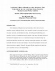 Research paper thumbnail of LISTENING'S ROLE IN INTERCULTURAL SETTINGS -THE EMPATHETIC ACT OF LISTENING GIVES VOICE TO MARGINALIZED PEOPLE GROUPS Missions & Intercultural Studies Interest Group