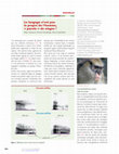 Research paper thumbnail of Le langage n’est pas le propre de l’homme, « parole » de singes !