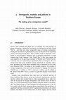 Research paper thumbnail of 5. Immigrants, markets and policies in Southern Europe