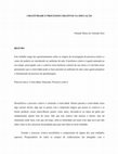 Research paper thumbnail of Artigo - Criatividade e processos criativos na educação