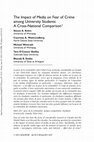 Research paper thumbnail of The Impact of Media on Fear of Crime among University Students: A Cross-National Comparison