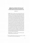 Research paper thumbnail of Ambiguitas, Interkulturalitas, Dan Hibriditas Relasional Dalam Relasi Antara Israel Dan Bangsa-Bangsa Lain