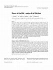 Research paper thumbnail of Myome et infertilité : analyse de la littérature