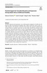 Research paper thumbnail of Parental Support for Sexuality Education and Expression Among Adults with an Intellectual Disability