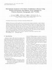 Research paper thumbnail of Discriminant analysis in the study of Alzheimer’s disease using feature extractions and support vector machines in positron emission tomography with 18F-FDG