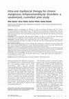 Research paper thumbnail of Intraoral Myofascial Therapy for Chronic Myogenous Temporomandibular Disorder: A Randomized Controlled Trial