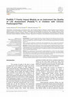 Research paper thumbnail of PedSQL™ Family Impact Module as an Instrument foe Quality of Life Assessment (PedsQL™) in Children with Chronic Postsurgical Pain