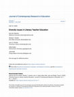 Research paper thumbnail of Diversity Issues in Literacy Teacher Education