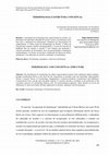 Research paper thumbnail of Terminologia e Estrutura Conceitual