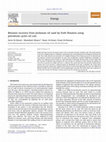 Research paper thumbnail of Bitumen recovery from Jordanian oil sand by froth flotation using petroleum cycles oil cuts