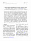 Research paper thumbnail of Quantitative analysis of Cenozoic palynofloras from Patagonia, southern South America