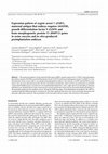 Research paper thumbnail of Expression pattern of zygote arrest 1 (ZAR1), maternal antigen that embryo requires (MATER), growth differentiation factor 9 (GDF9) and bone morphogenetic protein 15 (BMP15) genes in ovine oocytes and in vitro-produced preimplantation embryos