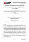 Research paper thumbnail of Relationship between Inflation and Stock Returns – Evidence from BRICS markets using Panel Co integration Test