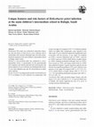 Research paper thumbnail of Unique features and risk factors of Helicobacter pylori infection at the main children’s intermediate school in Rabigh, Saudi Arabia