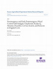 Research paper thumbnail of Preemergence and Early Postemergence Weed Control with Instigate, Glyphosate, Realm Q, Atrazine, Dicamba, Corvus, Acuron, and Resicore in Irrigated Corn