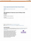 Research paper thumbnail of Split Applications of Coyote and Lumax for Efficacy in Grain Sorghum