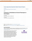 Research paper thumbnail of Comparison of Terbuthylazine and Atrazine Preemergence in Grain Sorghum