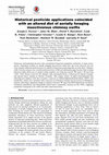 Research paper thumbnail of Historical pesticide applications coincided with an altered diet of aerially foraging insectivorous chimney swifts