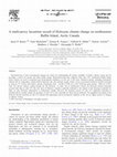 Research paper thumbnail of A multi-proxy lacustrine record of Holocene climate change on northeastern Baffin Island, Arctic Canada