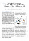 Research paper thumbnail of Investigation of Vehicular S-LSTM NOMA Over Time Selective Nakagami-m Fading with Imperfect CSI