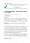 Research paper thumbnail of A CP-based approach for mining sequential patterns with quantities